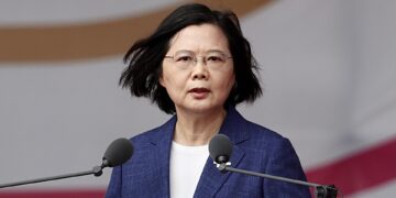 La presidenta de Taiwán, Tsai Ing-wen, en una imagen de archivo. EFE/EPA/RITCHIE B. TONGO
