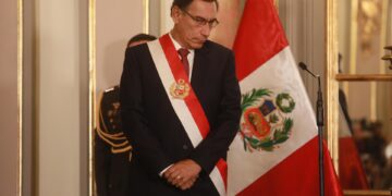 El expresidente de Perú, Martín Vizcarra, en una fotografía de archivo. EFE/ Juan Ponce Valenzuela