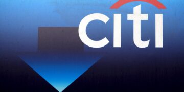 Imagen de archivo del logo de Citigrouop en el cajero automático. EFE/Andy Rain