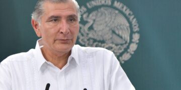 El secretario de Gobernación de México, Adán Augusto López, rechazó pedir la destitución del director del Instituto Nacional de Migración (INM) (Foto: Ahora Tabasco)