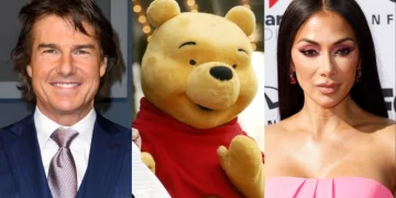 Tom Cruise (JC Olivera/Getty Images), Winnie the Pooh (Michael Buckner/Getty Images), Nicole Scherzinger (Frazer Harrison/Getty Images)