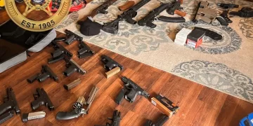 Armas robadas en el condado de Crisp (FOX5)
