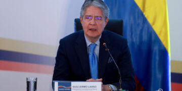 El presidente de Ecuador, Guillermo Lasso, en una fotografía de archivo. EFE/José Jácome