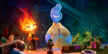 Imagen cedida hoy por Pixar Animation Studios muestra una escena de la película animada "Elemental". EFE/Pixar Animation Studios