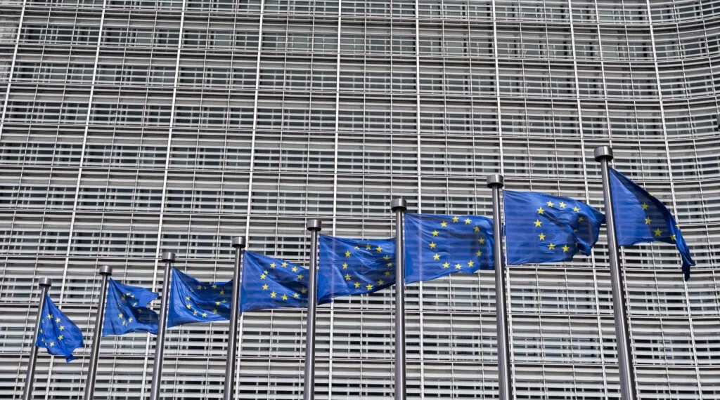 Imagen der achivo de banderas de la UE (europapress)