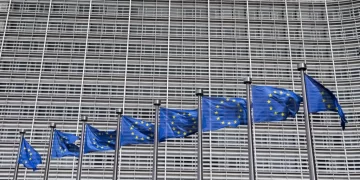 Imagen der achivo de banderas de la UE (europapress)