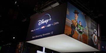 Fotografía de archivo del logo de Disney Plus. EFE/EPA/ADAM S DAVIS