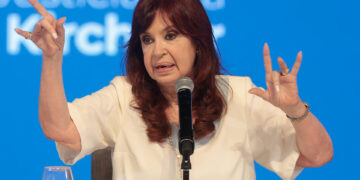 Foto de archivo de la vicepresidenta de Argentina, Cristina Fernández. EFE/ Juan Ignacio Roncoroni