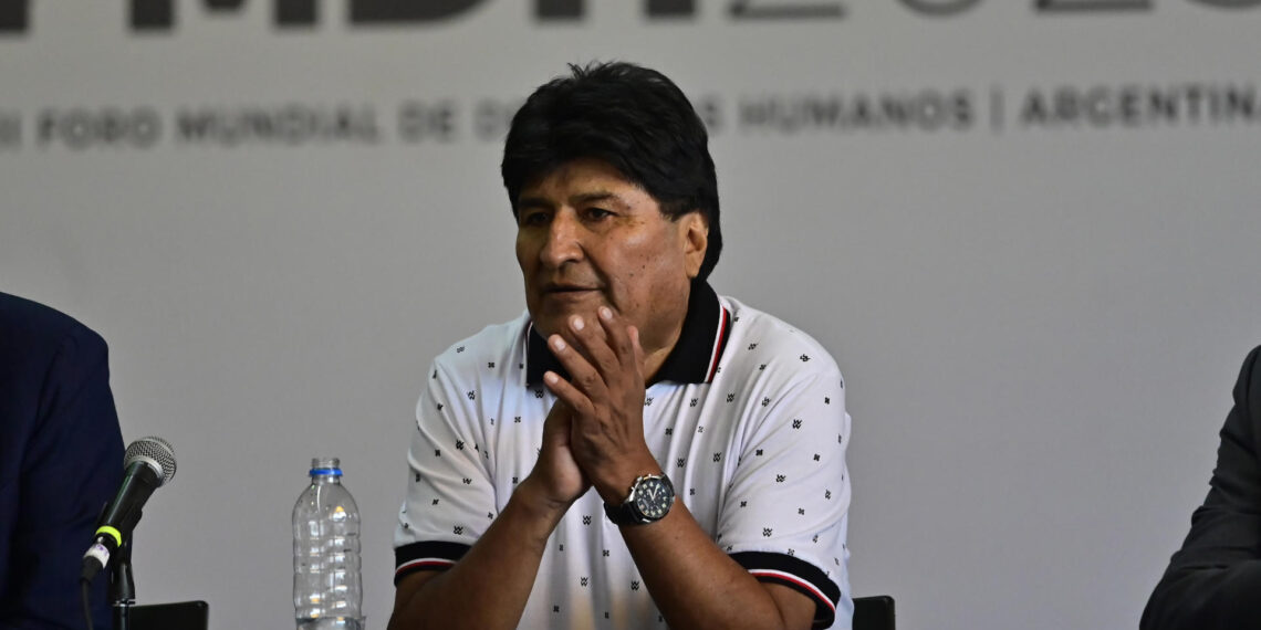 El expresidente boliviano Evo Morales, en una fotografía de archivo. EFE/Matias Martín Campaya