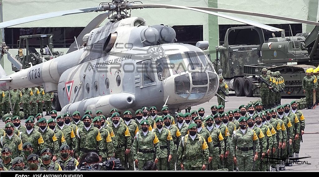 El Ejército y Fuerza Aérea Mexicanos, activan la Fuerza de Tarea Conjunta Popocatépetl. Foto: Twitter/@maeroespacial