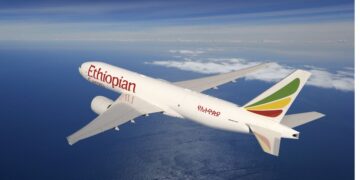 Avión comercial de Ethiopian Airlines. Foto:  Ethiopian Airlines