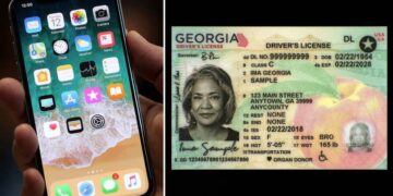 Las autoridades dijeron que Georgia podría tardar hasta 48 horas en aparecer como una opción en Apple Wallet. (WSBTV)
