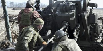 Tropas ucranianas, en una operación en Zaporiyia.EFE