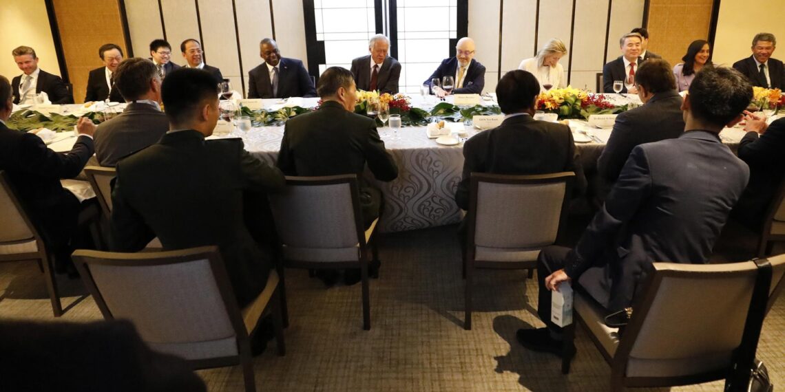 Reunión del Diálogo Shangri-La, el foro de seguridad más importante de Asia. EFE/EPA/HOW HWEE YOUNG