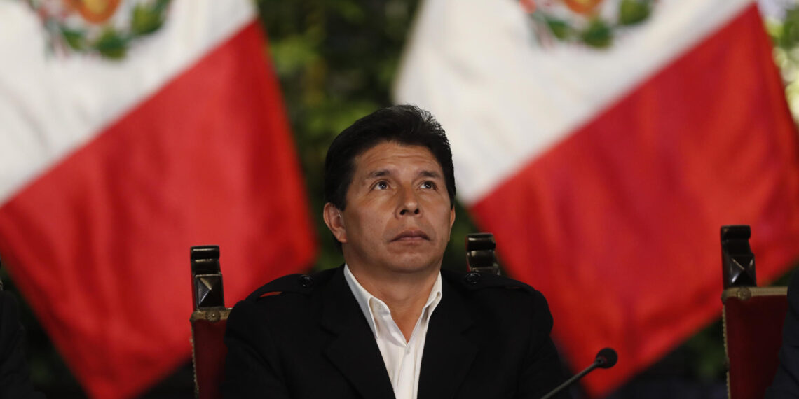 Fotografía de archivo que muestra al expresidente de Perú, Pedro Castillo. EFE/ Paolo Aguilar