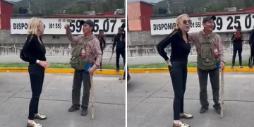 Laura Bozzo quedó atrapada en bloqueos en Chilpancingo y negoció con los manifestantes (Captura Twitter)