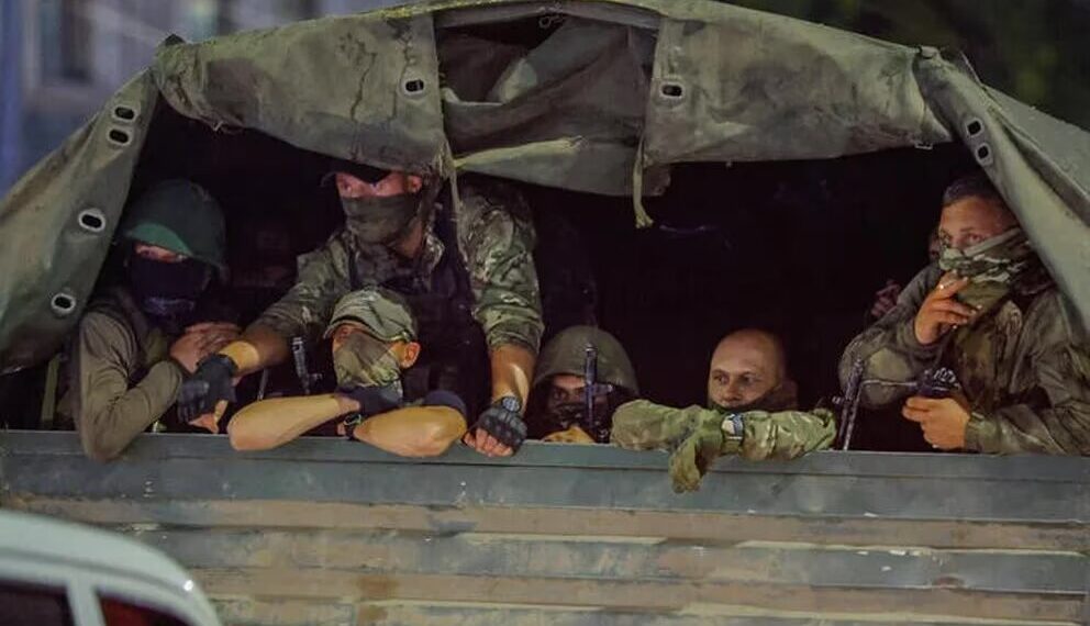 Imagen de archivo de combatientes del grupo paramilitar Wagner (REUTERS/Alexander Ermochenko)