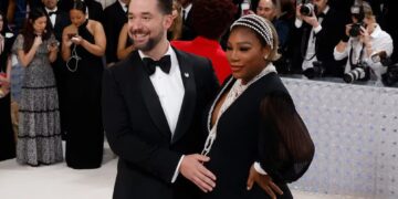 Serena Williams reveló que estaba embarazada en la Met Gala (Photo by Taylor Hill/Getty Images)