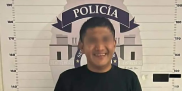 Alcalde de Axtla de Terrazas, Gregorio Cruz Martínez. Foto de Policía de Cancún