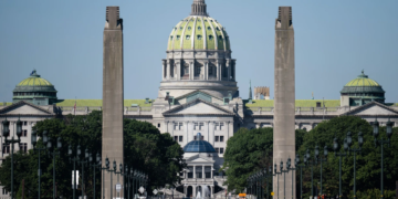 El edificio del Capitolio del Estado de Pensilvania en Harrisburg.Bill Clark / CQ-Roll Call, Inc a través de archivo de Getty Images