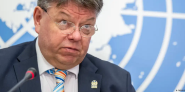 Secretario general de la Organización Meteorológica Mundial (OMM), Petteri Taalas. Imagen: FABRICE COFFRINI/AFP