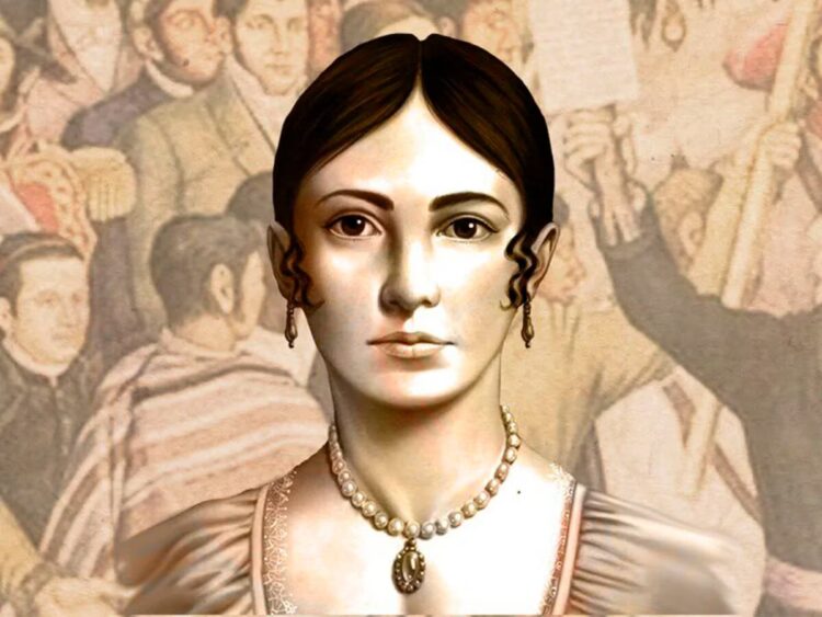 Leona Vicario fue conocida como "La mujer fuerte de la Independencia" (Foto: Twitter@SCJN)