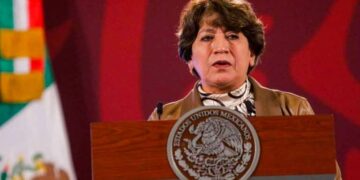 Delfina Gómez rinde hoy protesta como gobernadora del Estado de México. Foto: Cuartoscuro