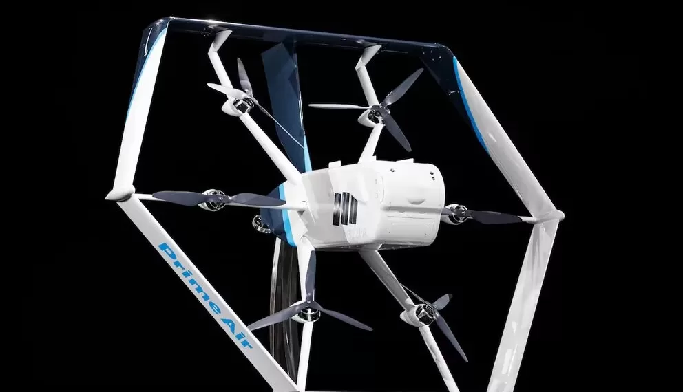 El lanzamiento en Europa de Amazon Prime Air se llevará a cabo con el nuevo dron de la compañía, el MK30. (Amazon)