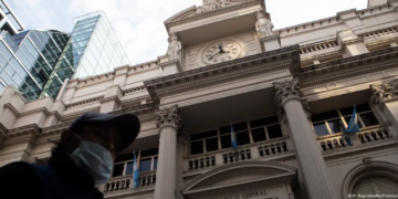 Edificio del Banco Central argentino en Buenos Aires.Imagen: M. Baglietto/NurPhoto/picture alliance