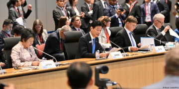 El último encuentro del G7 en Japón creo un modelo a seguir para resguardar el uso de la Inteligencia Artificial.Imagen: Naoki Ueda/AP/picture alliance