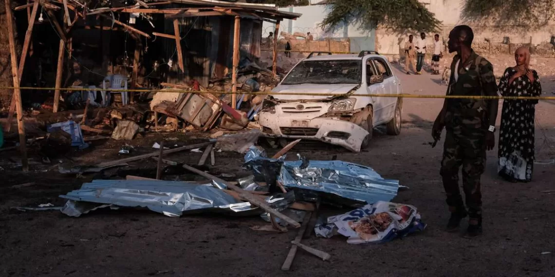 Imagen de archivo de un ataque suicida en Mogadiscio, Somalia - Europa Press/Contacto/Hassan Bashi