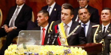 Ceremonia de investidura del presidente del Ecuador, Daniel NoboaImagen: Karen Toro/REUTERS