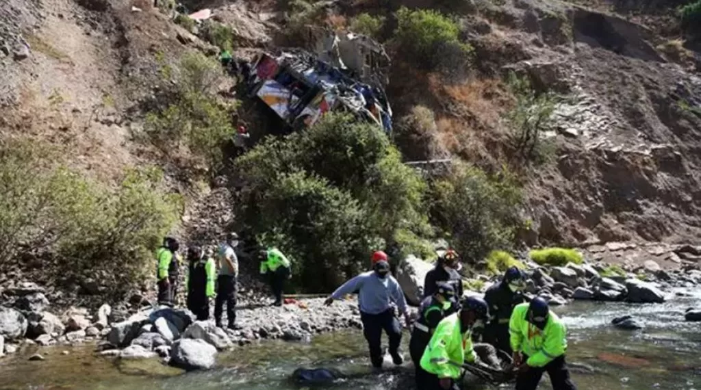 Archivo - Accidente de tráfico en Perú - Europa Press/Contacto/El Comercio