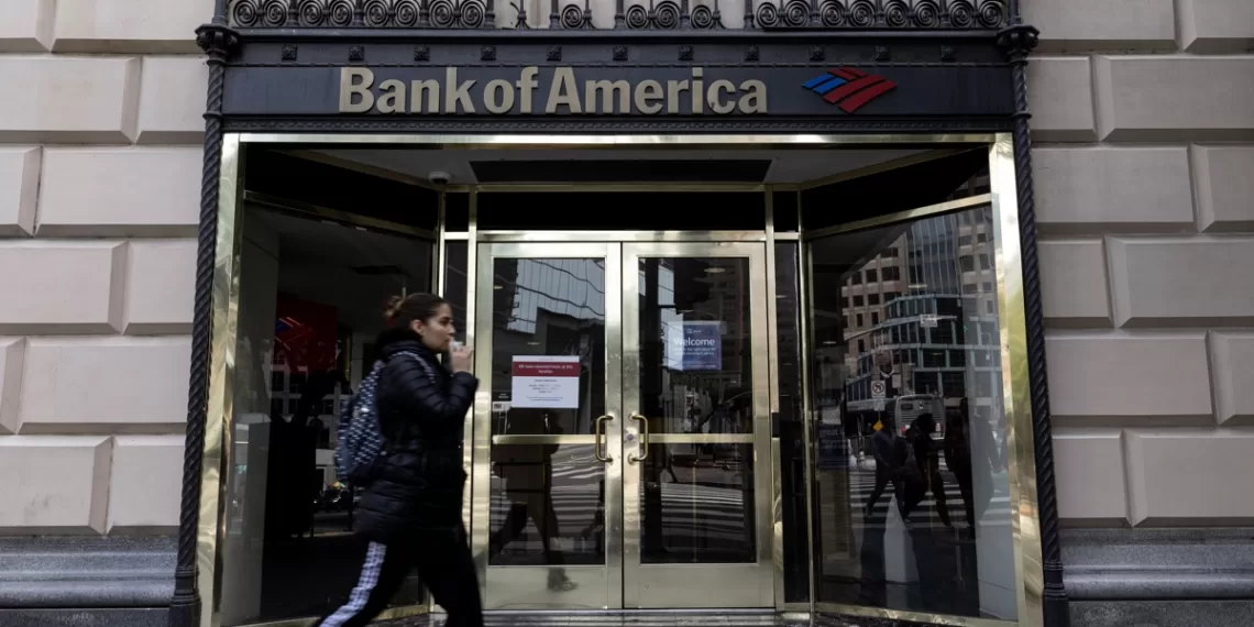 Una sede de Bank of America, en una fotografía de archivo. EFE/EPA/Etienne Laurent