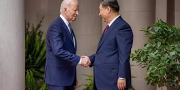 El presidente de Estados Unidos, Joe Biden, y su homólogo chino, Xi Jinping - White House/ZUMA Press Wire/dpa