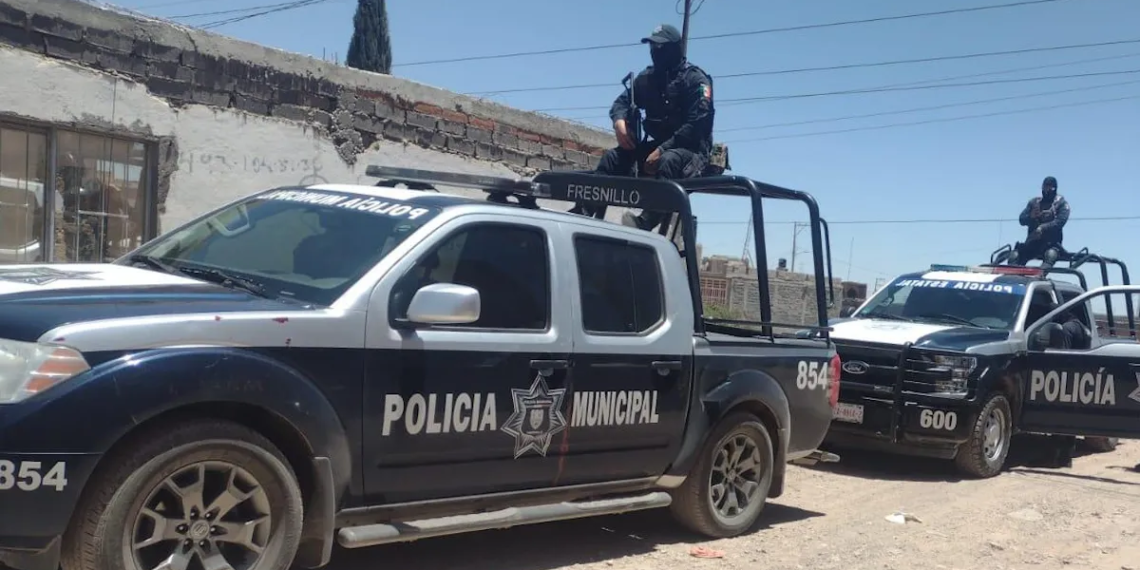 FOTO DE ARCHIVO de patrullas en Fresnillo. Foto de Gobierno de Zacatecas