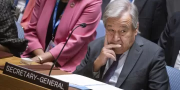 El secretario general de la ONU, António Guterres, en una fotografía de archivo. EFE/Justin Lane