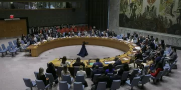 Vista general de una reunión del Consejo de Seguridad en la sede de Naciones Unidas en Nueva York, en una fotografía de archivo. EFE/EPA/SARAH YENESEL