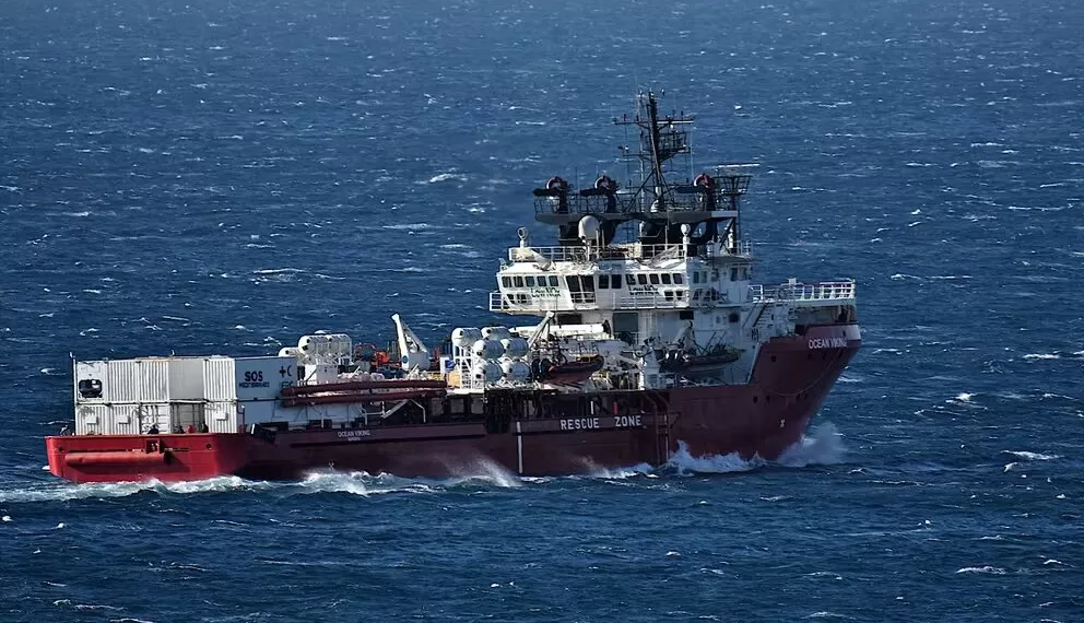Archivo - El barco 'Ocean Viking' en el mar Mediterráneo - Europa Press/Contacto/Gerard Bottino