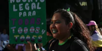 Marcha por el aborto en México. Foto: Andrea Murcia Monsivais | Cuartoscuro