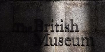 Archivo - Una placa del Museo Británico - Yui Mok/Pa Wire/Dpa