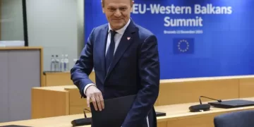 El primer ministro polaco, Donald Tusk, en Bruselas - Alexandros Michailidis/European / DPA
