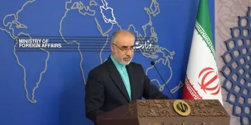Archivo - El portavoz del Ministerio de Exteriores de Irán, Naser Kanani - Europa Press/Contacto/Iranian Foreign Ministry