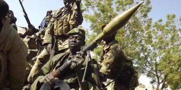 Archivo - Soldados del Ejército de Sudán del Sur - SAMIR BOL / ZUMA PRESS / CONTACTOPHOTO