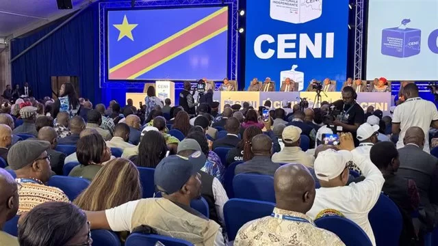 Imagen de la sede de la Comisión Electoral Nacional Independiente de RDC - Europa Press/Contacto/Alain Uaykani