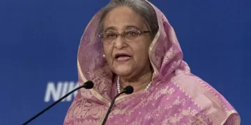Archivo - La primera ministra de Bangladesh, Sheij Hasina - Rodrigo Reyes Marin/ZUMA Wire/dp / DPA