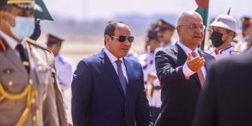 El presidente egipcio, Abdelfatá al Sisi, durante una visita a Irak. - Ameer Al Mohmmedaw/dpa