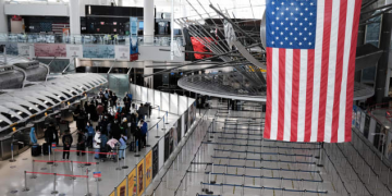 Aeropuerto Internacional John F. Kennedy de Nueva York. (Crédito: Spencer Platt / Getty Images)