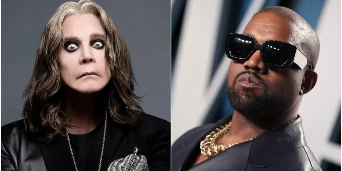 Kanye West aún no se ha referido a las acusaciones de Ozzy Osbourne. | Fuente: Instagram / AFP