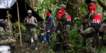 Combatientes del ELN.Imagen: Raul Arboleda/AFP/Getty Images